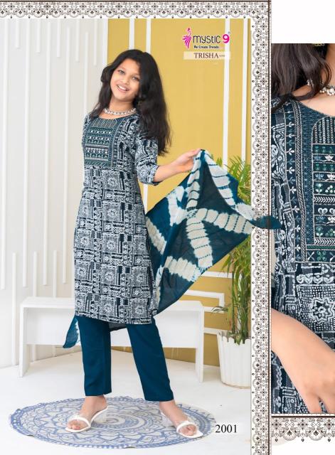 Mystic9 trisha (kids) vol 2 wholesale kurti vendors